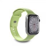 Puro Apple Watch 38/40/41/42mm Armbånd ICON Silicone Band Matcha Green