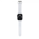 Karl Lagerfeld Apple Watch 38/40/41/42mm Armbånd Rubber NFT Choupette Hvit