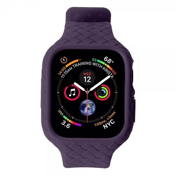 Apple Watch 41mm Armbånd Vevtekst Lilla