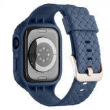 Apple Watch 41mm Armbånd Vevtekst Mørkeblå