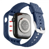 Apple Watch 41mm Armbånd Vevtekst Mørkeblå