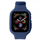 Apple Watch 41mm Armbånd Vevtekst Mørkeblå