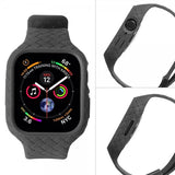Apple Watch 41mm Armbånd Vevtekst Svart
