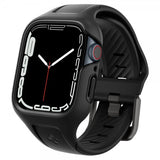 Spigen Apple Watch 41mm Deksel med Armbånd Liquid Air Pro Svart