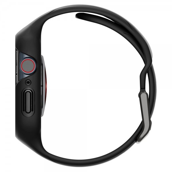 Spigen Apple Watch 41mm Deksel med Armbånd Liquid Air Pro Svart