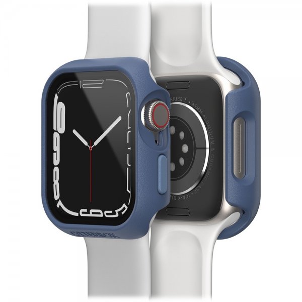 Otterbox Apple Watch 41mm Deksel med Skjermbeskytter Eclipse Baby Blue Jeans
