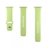 Puro Apple Watch 44/45/46mm/Apple Watch Ultra Armbånd ICON Silicone Band Matcha Green