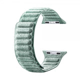 Apple Watch 44/45/46mm/Apple Watch Ultra Armbånd Semsket skinn Grønn