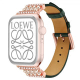 Apple Watch 44/45/46mm/Apple Watch Ultra Armbånd Perler Grønn