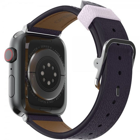 Otterbox Apple Watch 44/45/46mm Armbånd Symmetry Cactus Leather Plum Luxe
