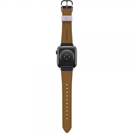 Otterbox Apple Watch 44/45/46mm Armbånd Symmetry Cactus Leather Plum Luxe