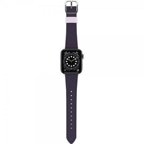 Otterbox Apple Watch 44/45/46mm Armbånd Symmetry Cactus Leather Plum Luxe