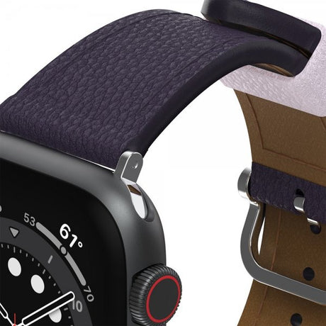 Otterbox Apple Watch 44/45/46mm Armbånd Symmetry Cactus Leather Plum Luxe