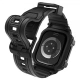 Spigen Apple Watch 42mm (Series 10/11) Armbånd Rugged Armor Pro 2 Matte Black