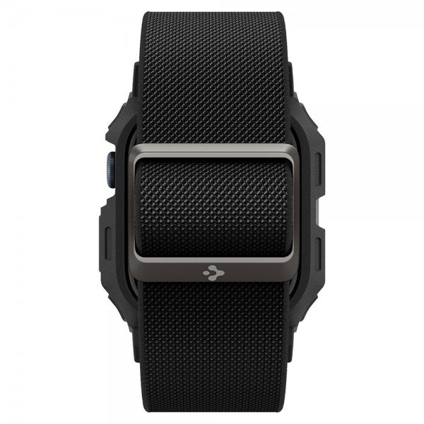 Spigen Apple Watch 42mm (Series 10/11) Armbånd og Deksel Lite Fit Pro Matte Black