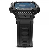Spigen Apple Watch 42mm (Series 10/11) Armbånd og Deksel Rugged Armor Pro Matte Black