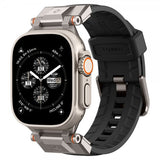 Spigen Apple Watch 44/45/46mm/Ultra 49mm Armbånd DuraPro Armor Svart