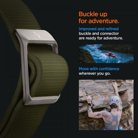 Spigen Apple Watch 44/45/46mm/Ultra 49mm Armbånd Lite Fit Ultra Khaki