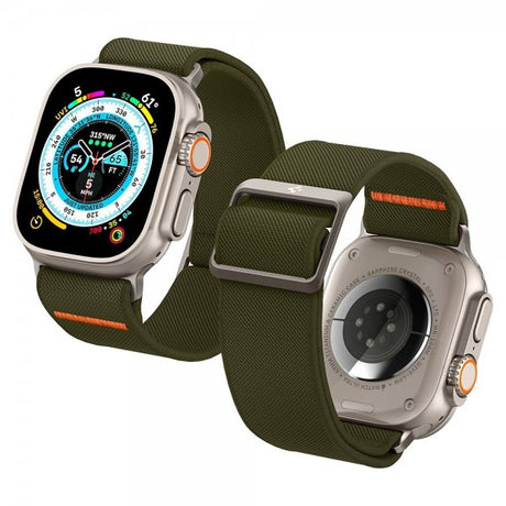 Spigen Apple Watch 44/45/46mm/Ultra 49mm Armbånd Lite Fit Ultra Khaki
