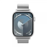 Spigen Apple Watch 44/45/46mm/Ultra 49mm Armbånd Sleek Link Sølv
