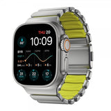 Nomad Apple Watch 44/45/46mm/Ultra 49mm Armbånd Stratos Band Natural Volt