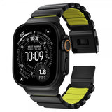 Nomad Apple Watch 44/45/46mm/Ultra 49mm Armbånd Stratos Band Svart Volt