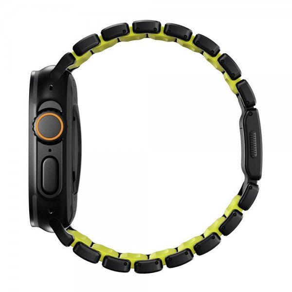 Nomad Apple Watch 44/45/46mm/Ultra 49mm Armbånd Stratos Band Svart Volt