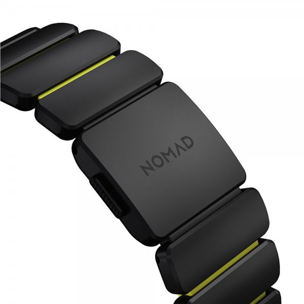 Nomad Apple Watch 44/45/46mm/Ultra 49mm Armbånd Stratos Band Svart Volt