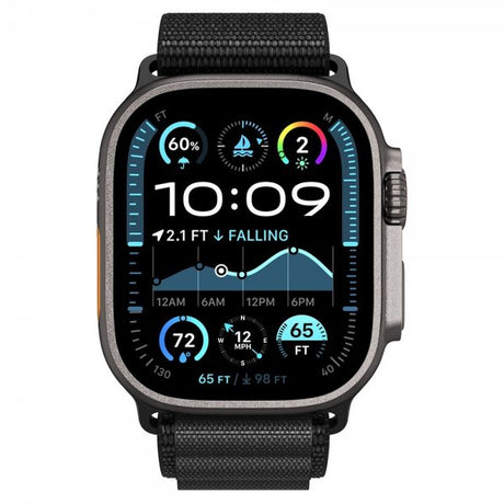 Spigen Apple Watch 44/45/46mm/Ultra 49mm Armbånd WBF1 Svart