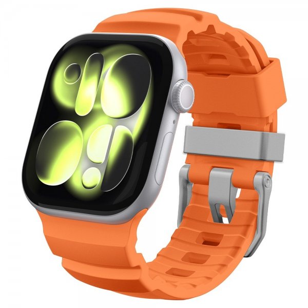 Spigen Apple Watch 44/45/46mm/Ultra 49mm Armbånd WBS2 Oransje