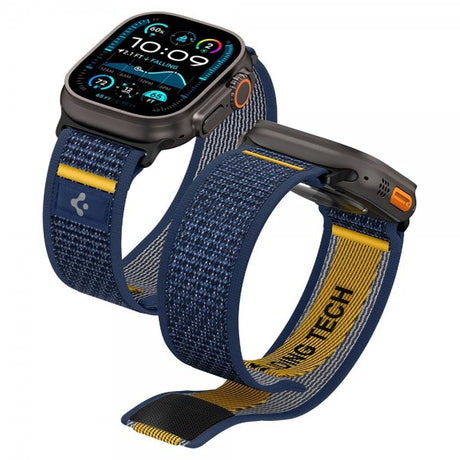 Spigen Apple Watch 44/45/46mm/Watch Ultra 49mm Armbånd Athlex Air Active Navy