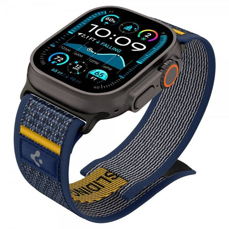 Spigen Apple Watch 44/45/46mm/Watch Ultra 49mm Armbånd Athlex Air Active Navy