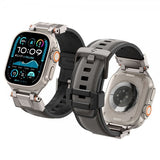 Spigen Apple Watch 44/45/46mm/Watch Ultra 49mm Armbånd DuraPro Armor Grå