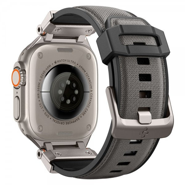 Spigen Apple Watch 44/45/46mm/Watch Ultra 49mm Armbånd DuraPro Armor Grå