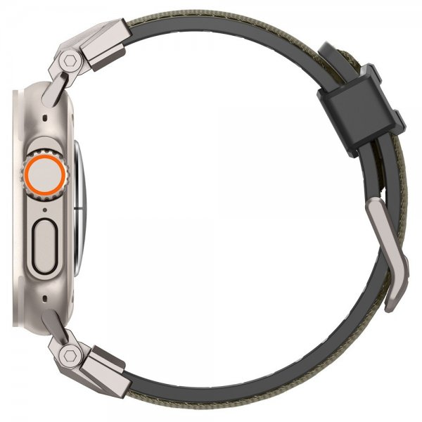Spigen Apple Watch 44/45/46mm/Watch Ultra 49mm Armbånd DuraPro Armor Military Green