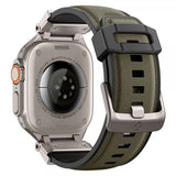 Spigen Apple Watch 44/45/46mm/Watch Ultra 49mm Armbånd DuraPro Armor Military Green
