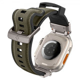 Spigen Apple Watch 44/45/46mm/Watch Ultra 49mm Armbånd DuraPro Armor Military Green