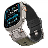 Spigen Apple Watch 44/45/46mm/Watch Ultra 49mm Armbånd DuraPro Armor Military Green