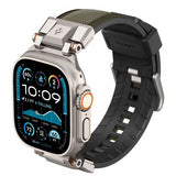 Spigen Apple Watch 44/45/46mm/Watch Ultra 49mm Armbånd DuraPro Armor Military Green