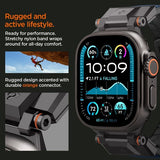 Spigen Apple Watch 44/45/46mm/Watch Ultra 49mm Armbånd DuraPro Armor Navy Blue