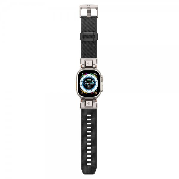 Spigen Apple Watch 44/45/46mm/Watch Ultra 49mm Armbånd DuraPro Armor Svart