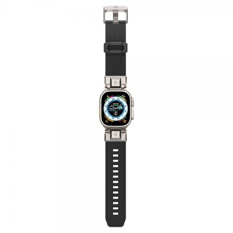 Spigen Apple Watch 44/45/46mm/Watch Ultra 49mm Armbånd DuraPro Armor Svart