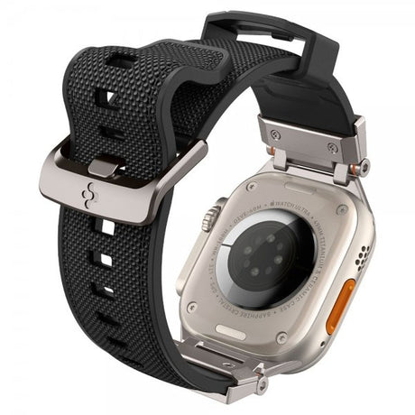 Spigen Apple Watch 44/45/46mm/Watch Ultra 49mm Armbånd DuraPro Armor Svart