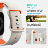 Spigen Apple Watch 44/45/46mm/Watch Ultra 49mm Armbånd Nano Pop Orange Beige