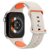 Spigen Apple Watch 44/45/46mm/Watch Ultra 49mm Armbånd Nano Pop Orange Beige