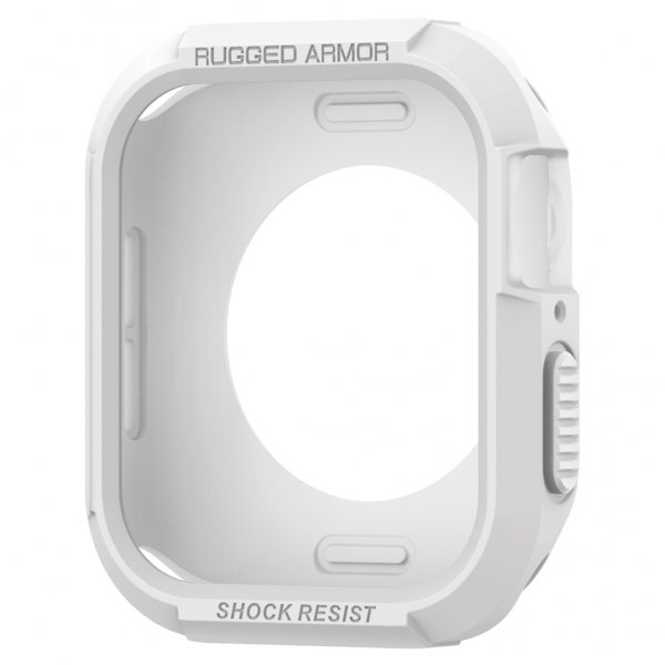 Spigen Apple Watch 44/45mm Deksel Rugged Armor Hvit