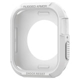Spigen Apple Watch 44/45mm Deksel Rugged Armor Hvit