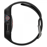 Spigen Apple Watch 45mm Deksel med Armbånd Liquid Air Pro Svart