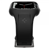 Spigen Apple Watch 45mm Deksel med Armbånd Liquid Air Pro Svart