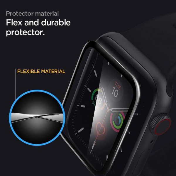 Spigen Apple Watch 45mm Skjermbeskytter ProFlex EZ Fit 2-pack